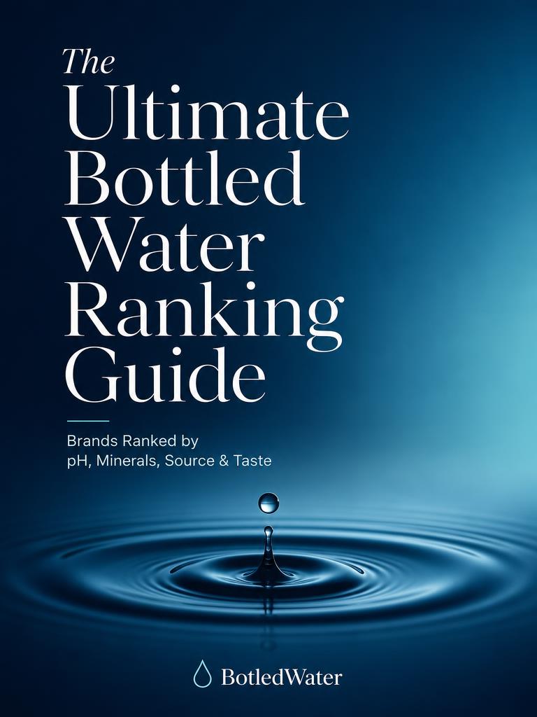 Water Ranking Chart Bottled Water Mineral Content Chart: Calcium, Magnesium, Sodium & TDS ...