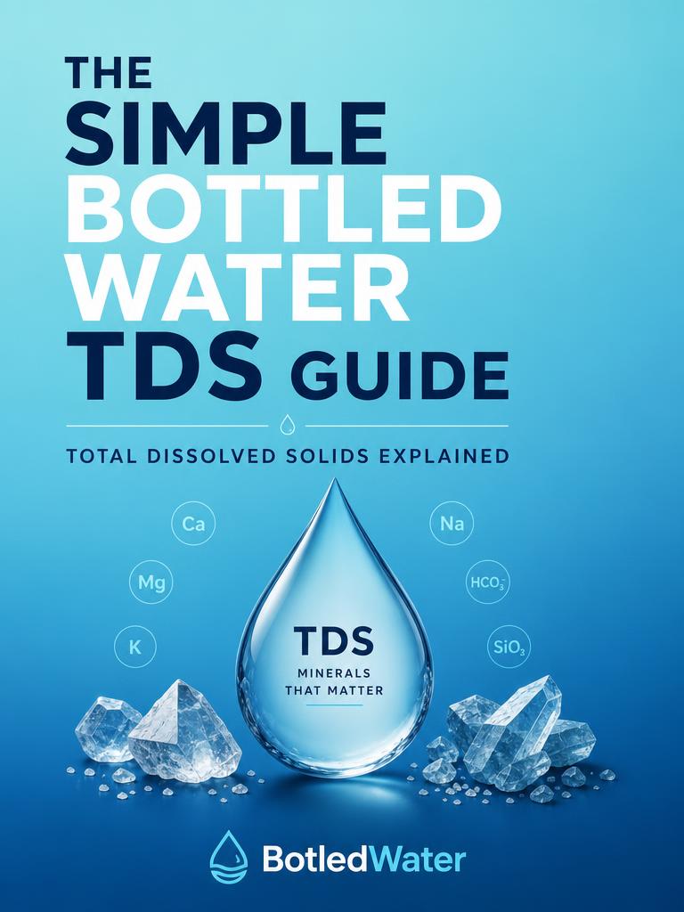 The Simple Bottled Water TDS Guide ebook cover